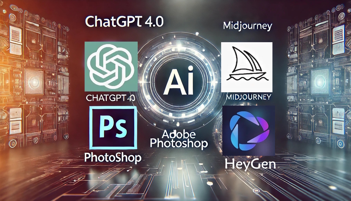 ChatGPT 4.0, Midjourney, Adobe Photoshop, и HeyGen - это только часть того, что вам нужно для создания крутого контента 