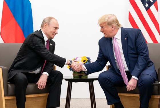    Владимир Путин и Дональд Трамп