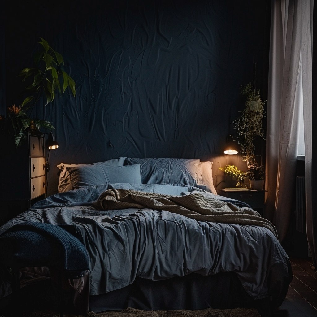 Спальная комната должна быть темной, уютной и удобной