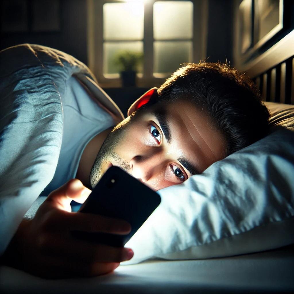 Зависимость от гаджетов — одна из причин плохого сна
