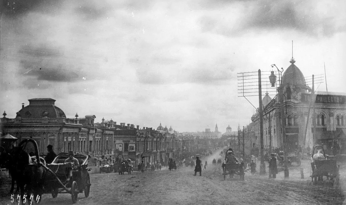 Город Омск, 1920-е годы. фото из ria.ru