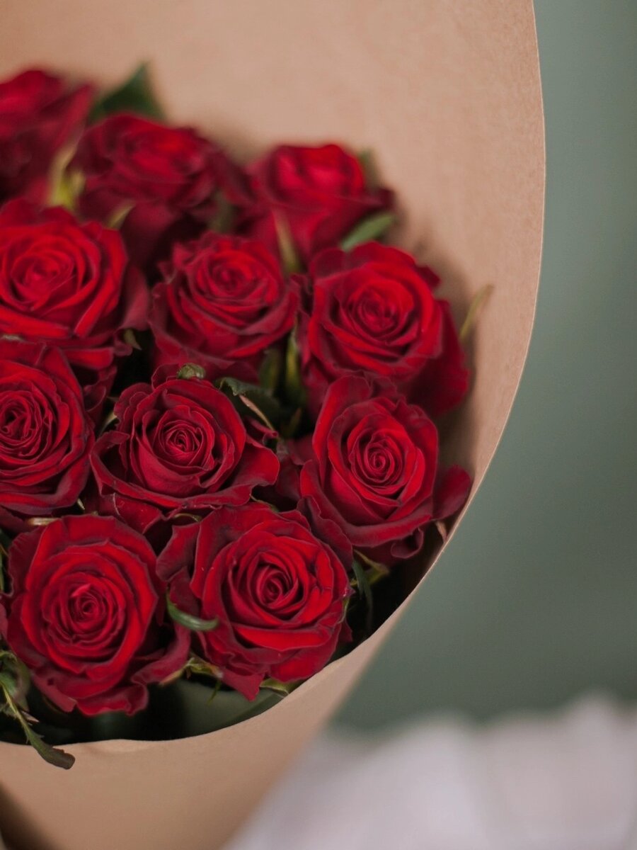 Российские красные розы