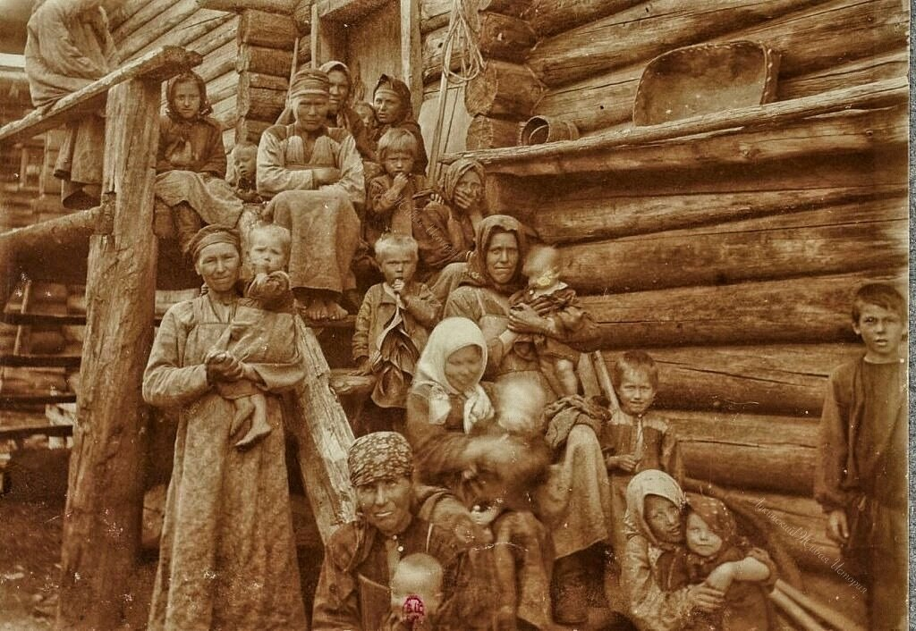 Одна семья крестьянского рода 1890 года, Архангельский край