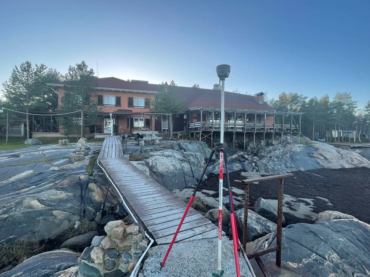 Геодезические работы в Карелии