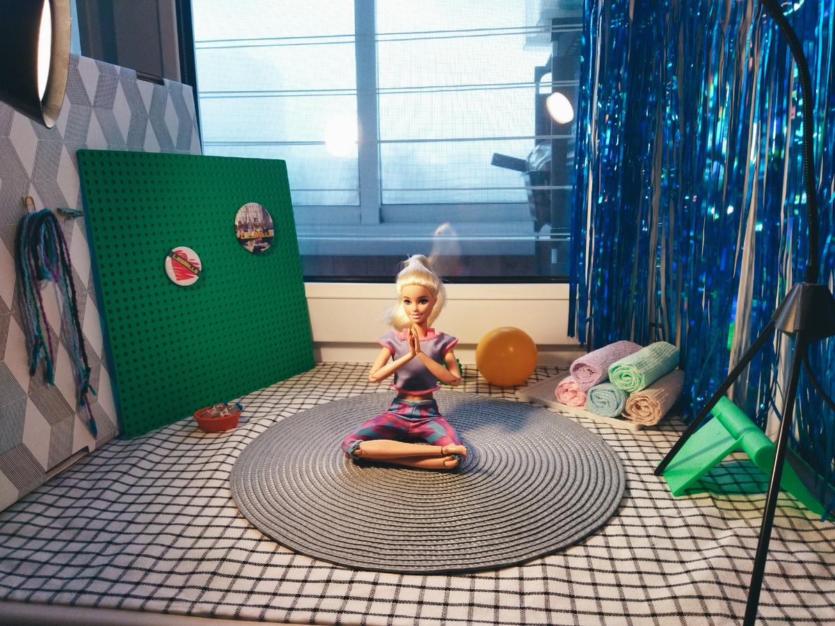 Спортзал для кукол