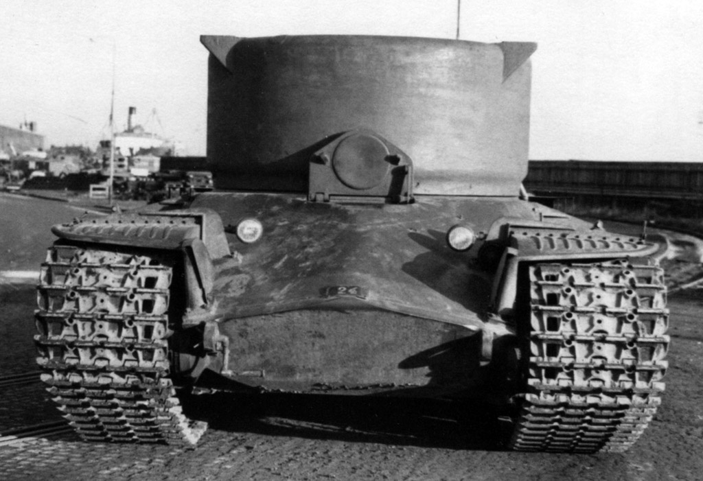 Финальная конфигурация танка, который стал самым тяжелым серди шведских разработок.