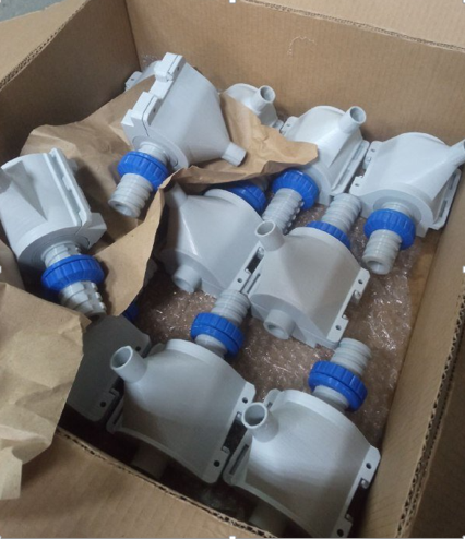 Вид новых дозаторов и место их расположения