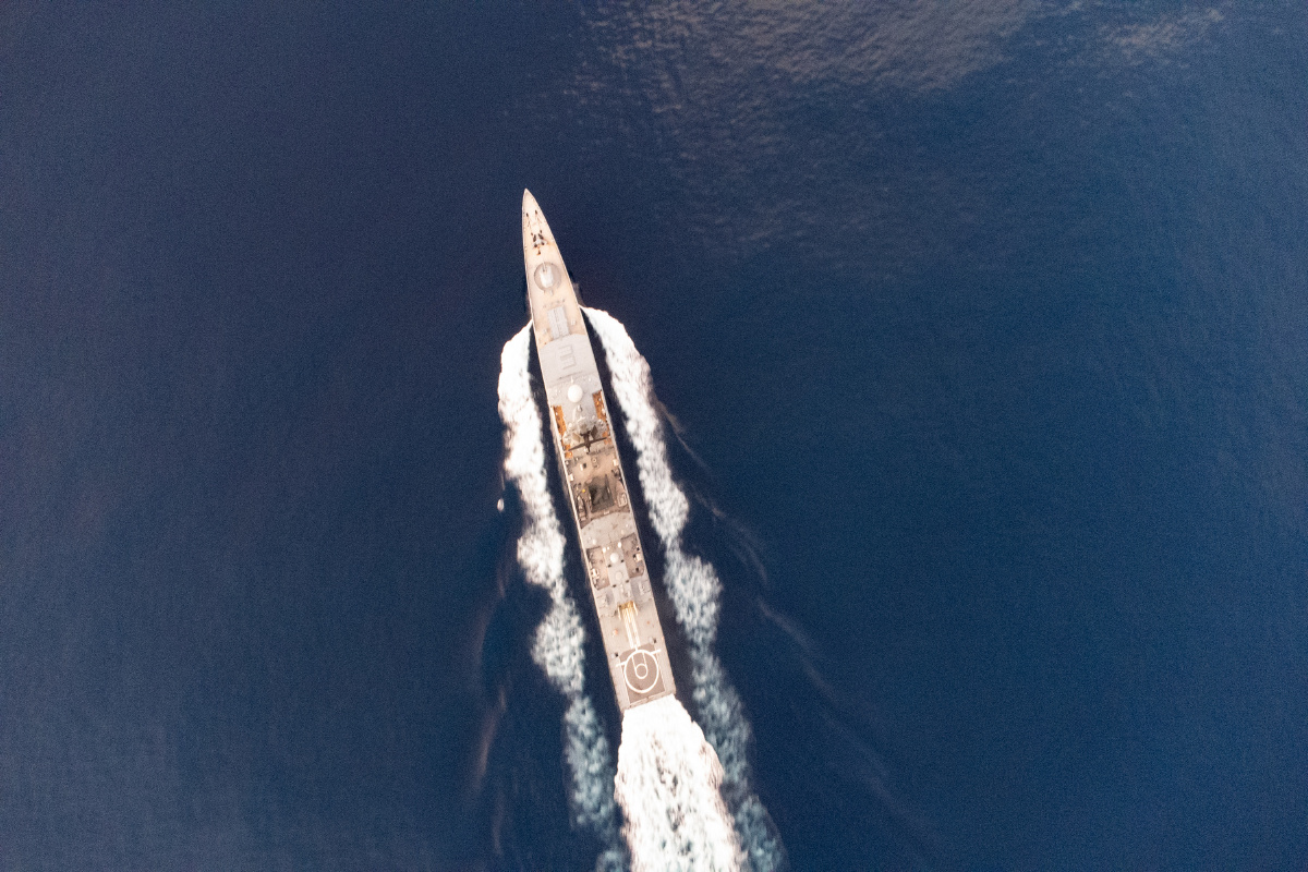 Фрегат «Адмирал Головко», разработанный и построенный ОСК, вошел в Ла-Манш