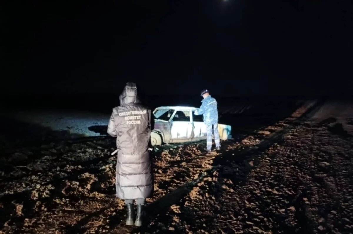    В Удмуртии в салоне сгоревшей легковушки нашли тело мужчины