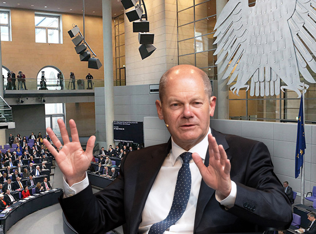 used images: German Federal Chancellor Olaf Scholz, The German Bundestag // Internet