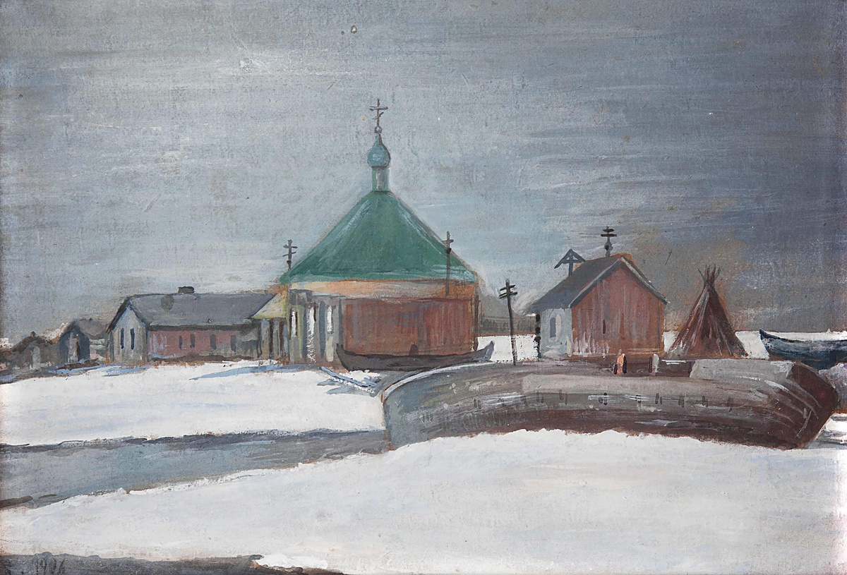 Художник всю жизнь был влюблён в cевер. Работа Александра Борисова