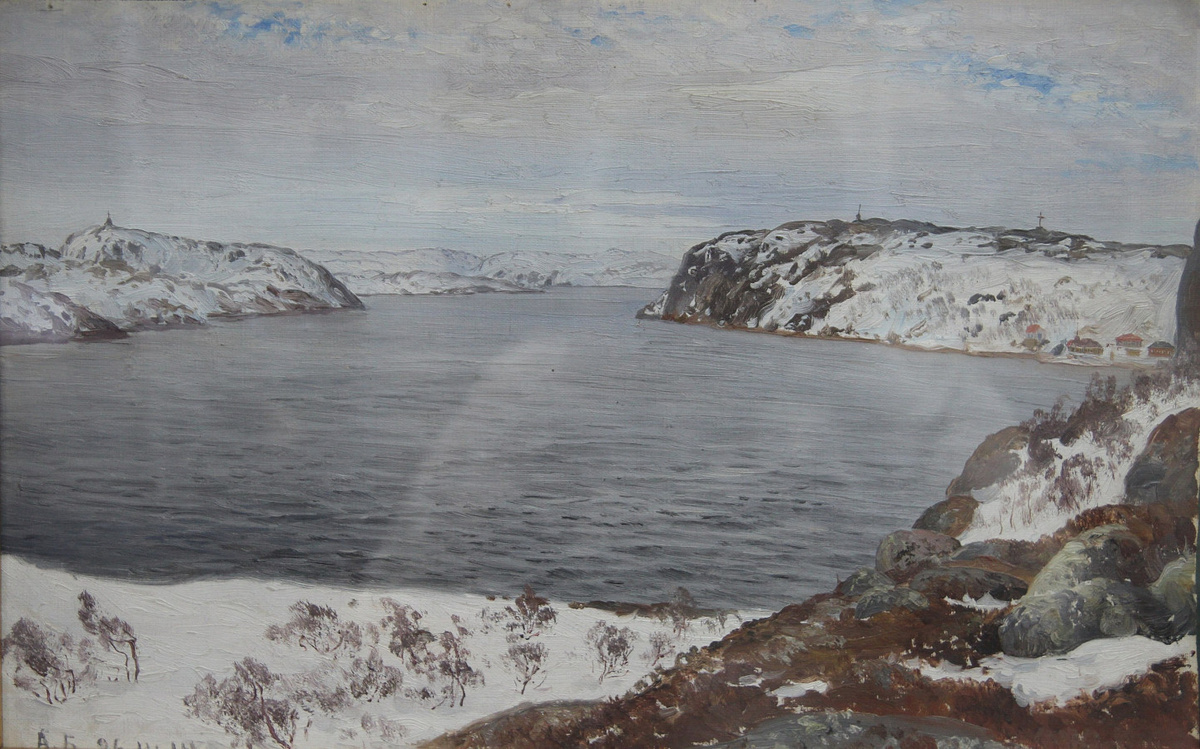 Екатериненская гавань. Работа Александра Борисова