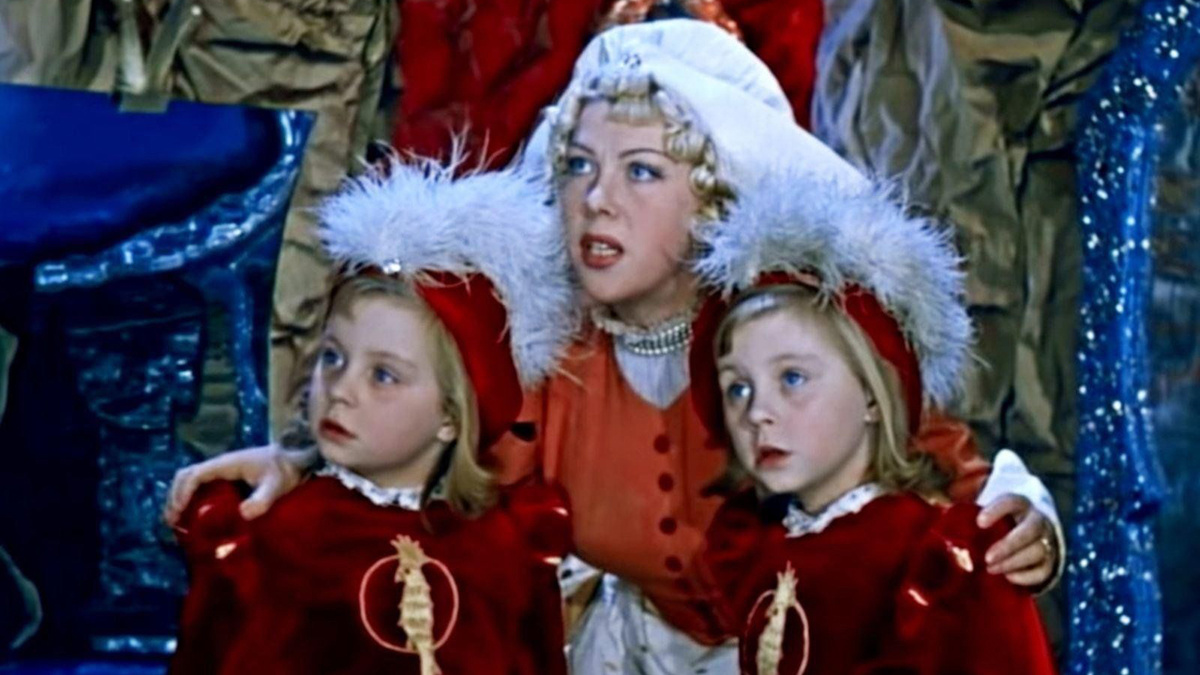 Кадр из фильма «Королевство кривых зеркал» – к/с им. М.Горького, 1963. Режиссёр Александр Артурович Роу