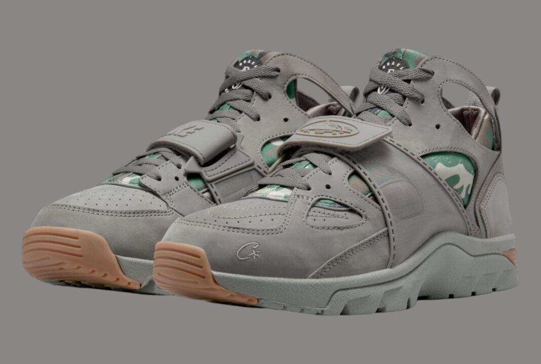 CORTEIZ X NIKE AIR TRAINER HUARACHE GULLY GREY CustomDrop