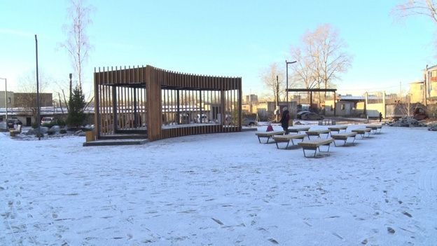    В Кирове завершается благоустройство нового сквера