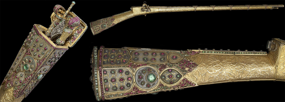 Драгоценное ружьё султана Махмуда I, Автор: Ованнес Аха Дюз