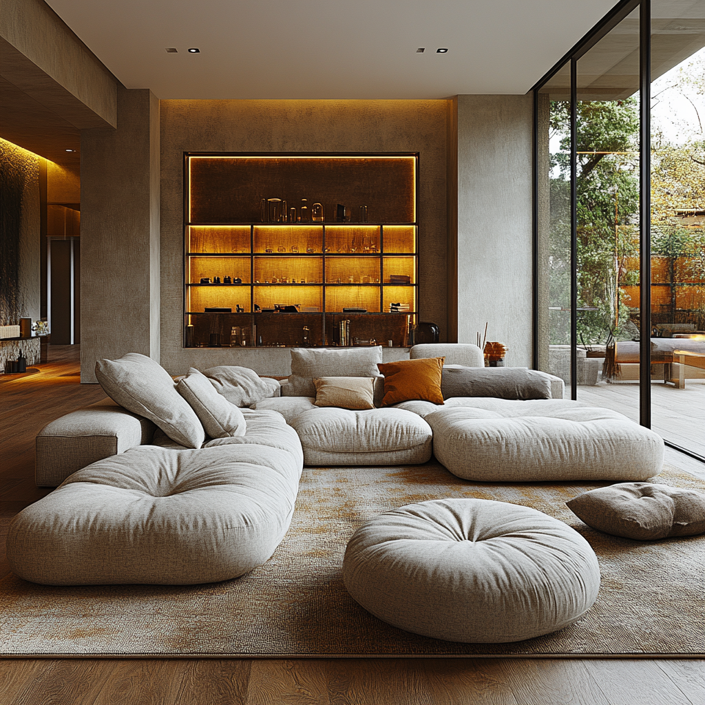 Подбор мебели — процесс, требующий тонкого чувства вкуса и понимания пространства. Согласование стиля, текстуры и цвета мебели с уже существующим интерьером делает комнату завершённой и гармоничной.-3