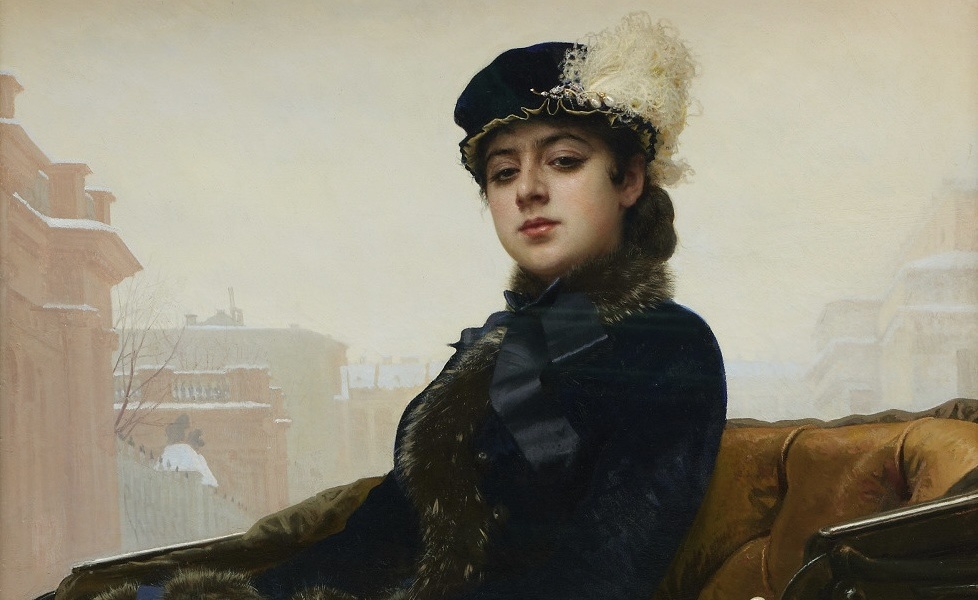 Пресс-служба Третьяковской галереи📷«Неизвестная» (1883), Иван Крамской