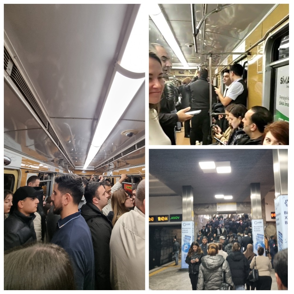 Метро в Баку. Фото автора