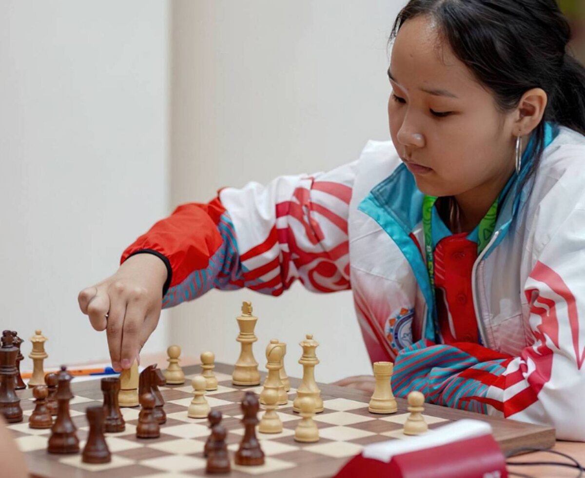 Кызылчанка Арина Иргит защищает честь Тувы и всей России на первенстве мира по шахматам в Бразилии.