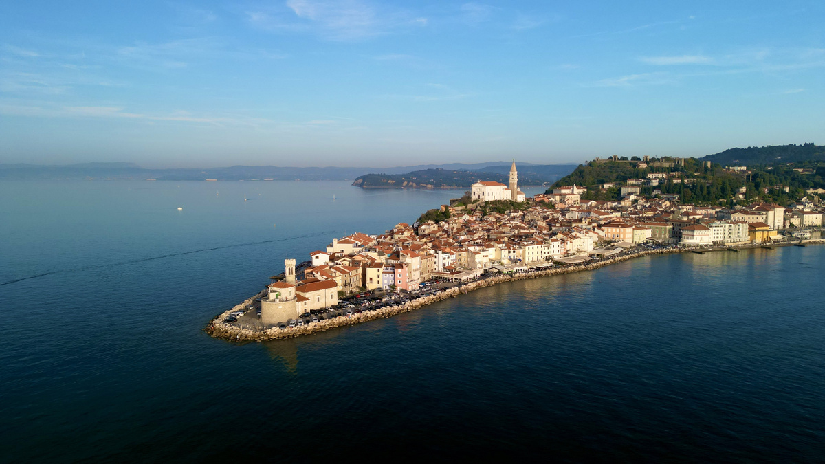 Город Пиран. Словения