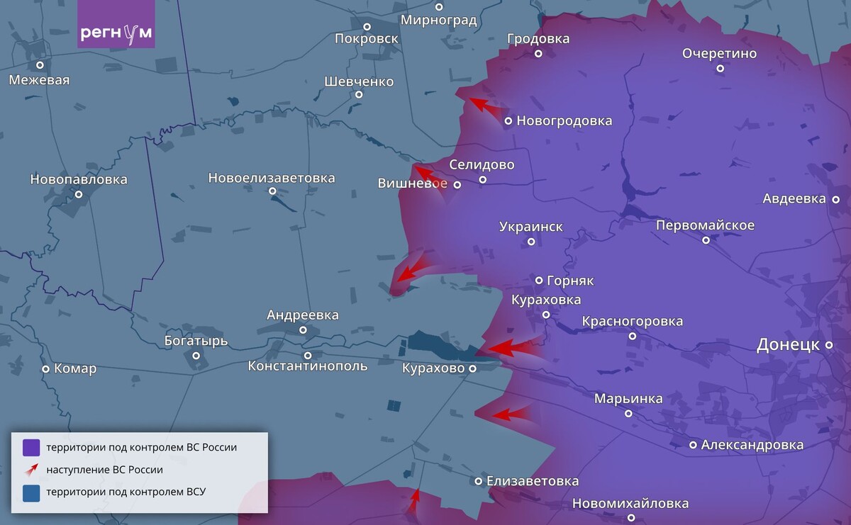    ДНР. Курахово. 11.11.2024 / Источник: Анна Рыжкова © ИА Регнум