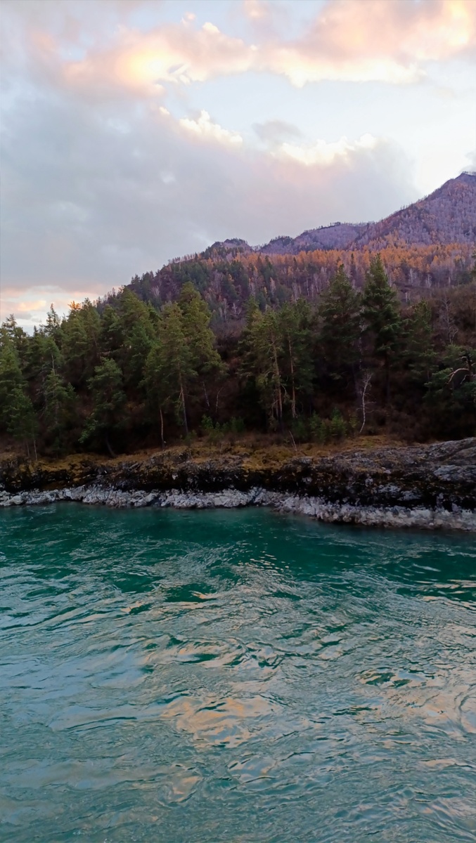 Катунь, осень, Алтай