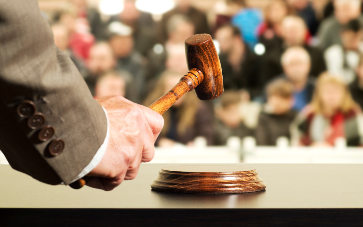 вот так проходил аукцион.