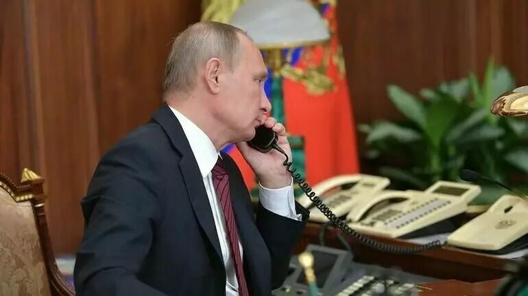 Вероятно, скоро возобновятся телефонные разговоры Путина с западными лидерами. Автор: Пресс-служба президента России