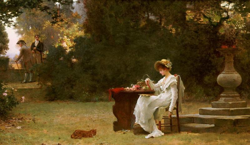 Маркус Стоун – Любовь с первого взгляда холст, масло