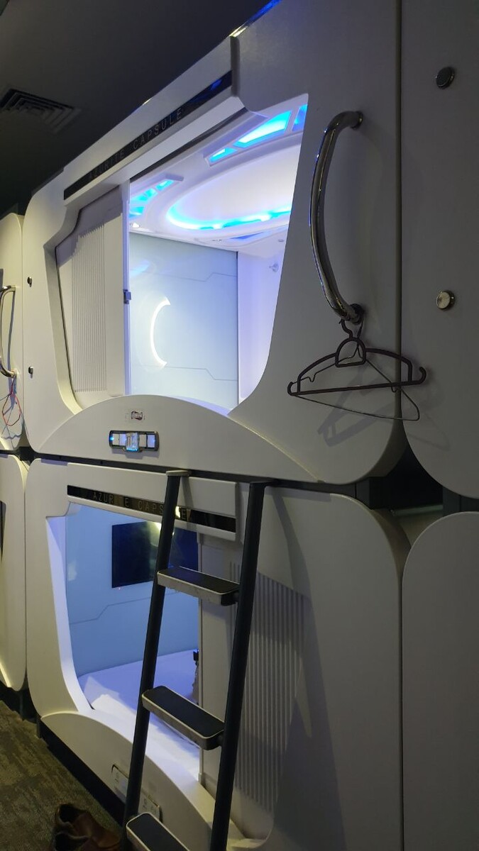 Очень уютный и интересный опыт был в Сингапуре-ночёвка в капсульном хостеле