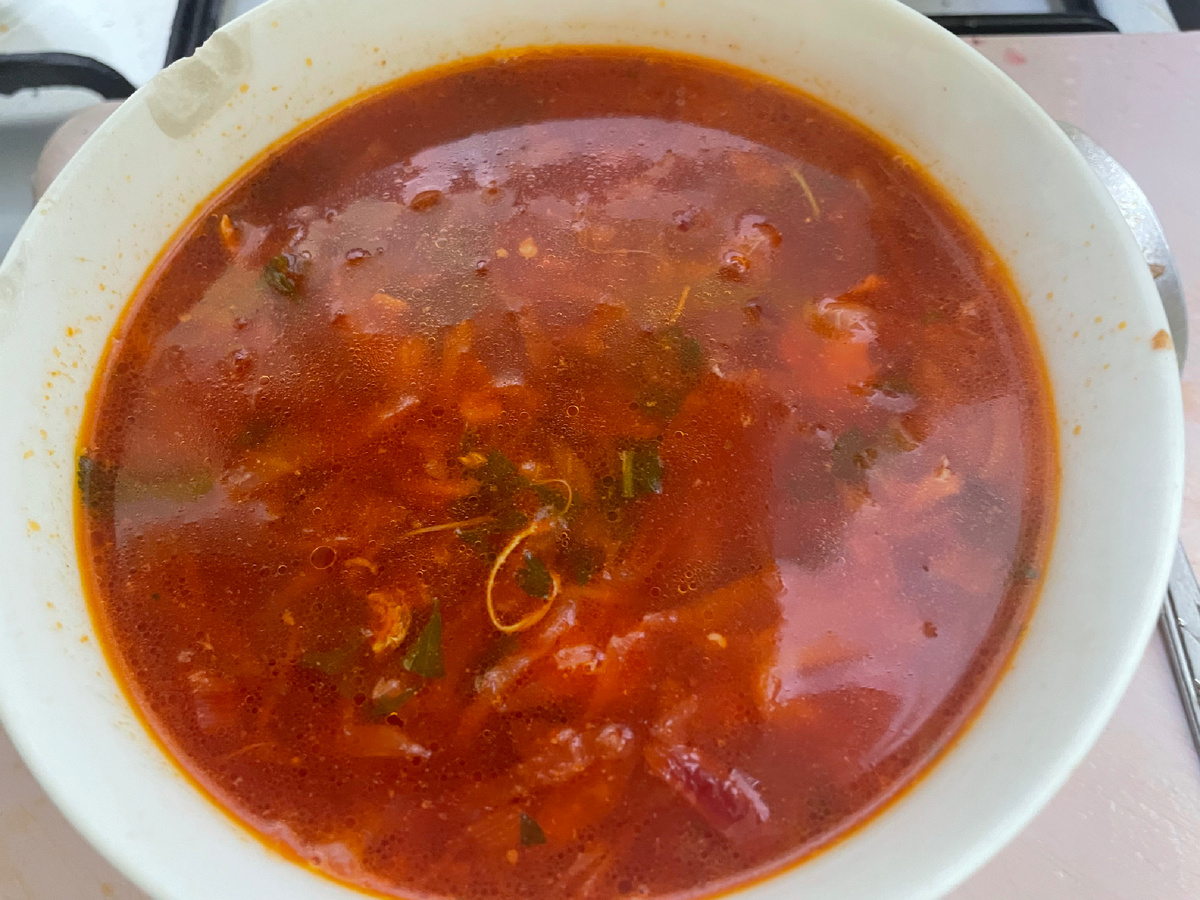 Борщ от Валюшки «пальчики оближешь» с секретным ингредиентом. Приятного аппетита!