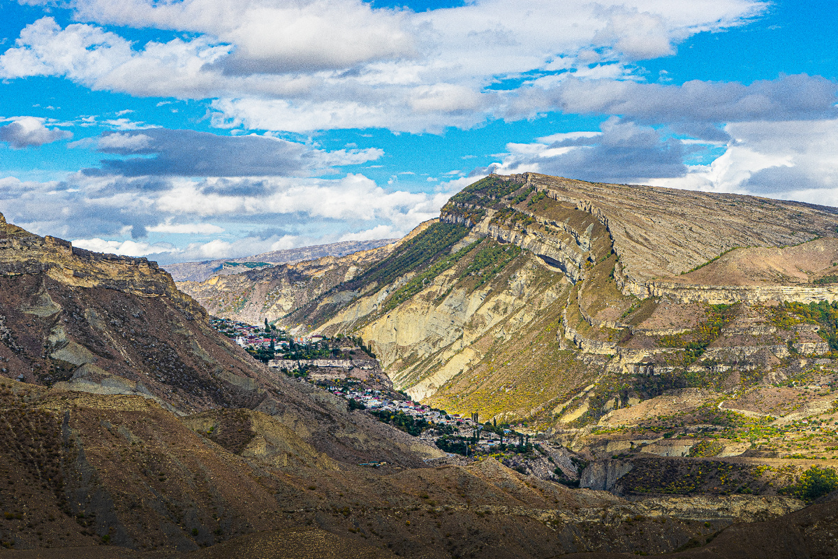 Гуниб со стороны Ругуджи.