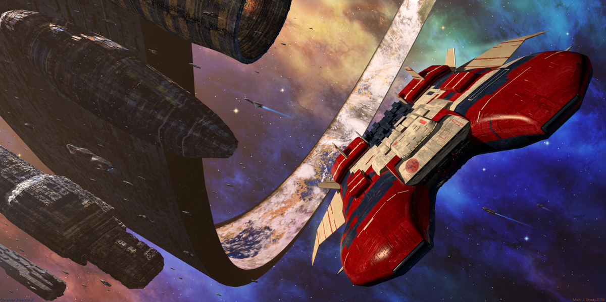 Изображение Mark J. Brady по мотивам романа «Вспомни о Флебе».