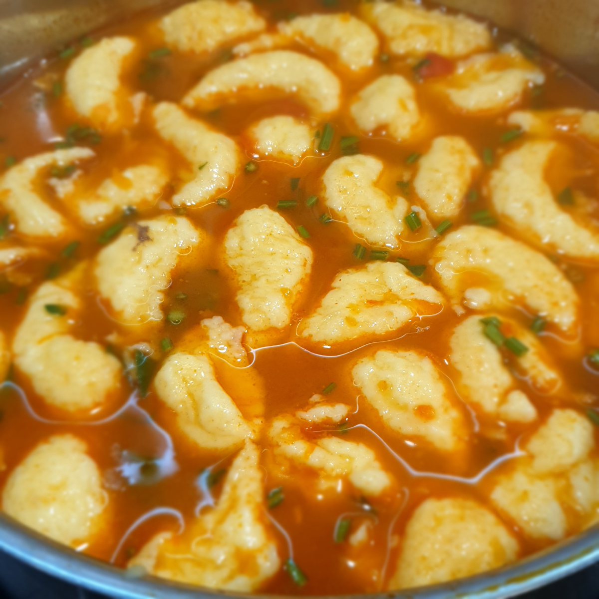 Суп с клёцками