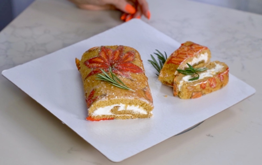 Тыквенный рулет