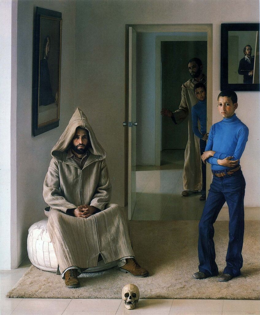 Клаудио Браво. Хранитель и его сын. 1979