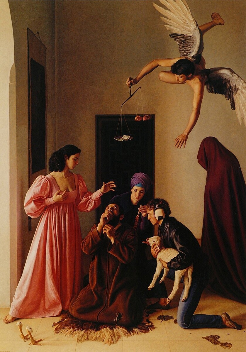 Клаудио Браво. Искушение Святого Антония. 1984.