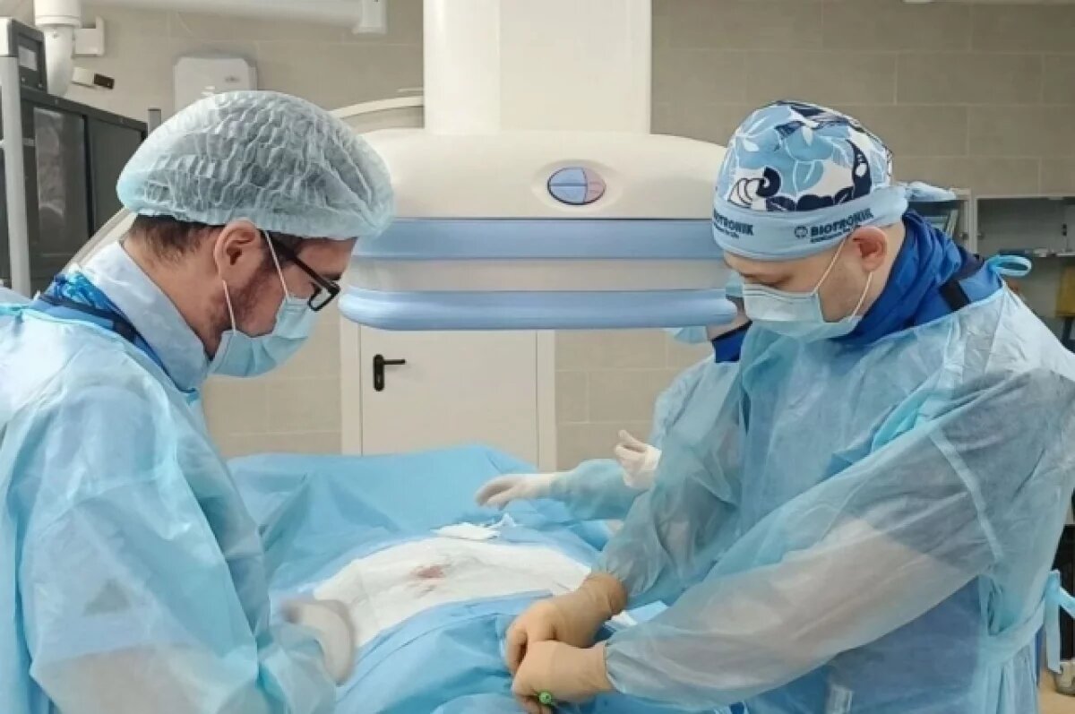    Свердловские рентгенохирурги спасли ногу 70-летнему пациенту