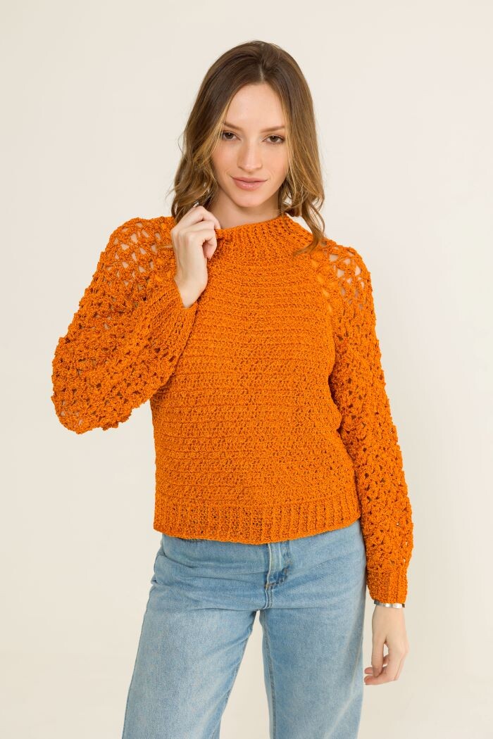 Кофточка крючком.