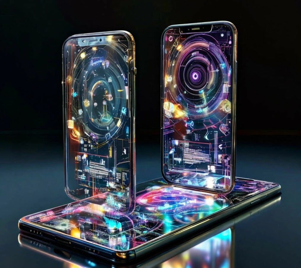 Смартфоны будущего в представлении нейросети