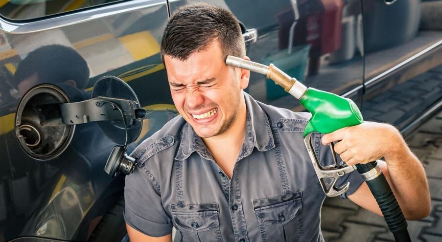 залил бензин вместо дизеля