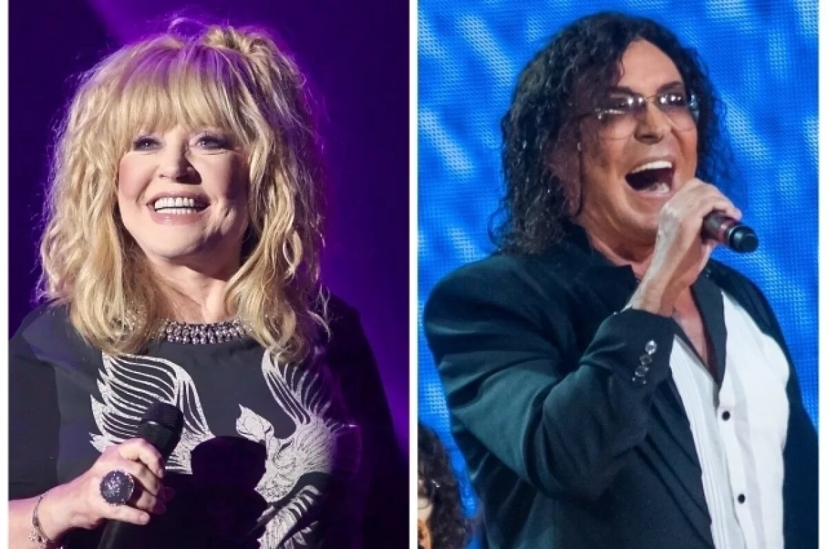    Алла Пугачева, Валерий Леонтьев.