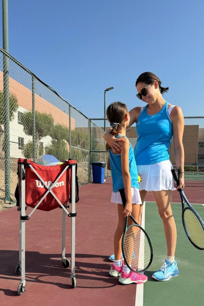    Ляйсан Утяшева с дочкой Социальные сети