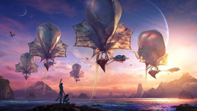 Концепт арт к фильму "Аватар: Огонь и Пепел"