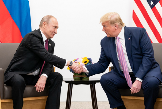    Владимир Путин и Дональд Трамп