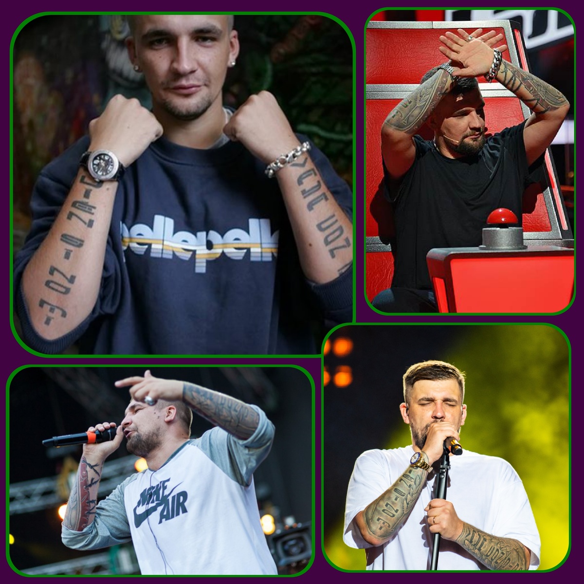 Рэпер Баста татуировки выбирает тщательно, чтобы потом не было стыдно за странные "чернила"