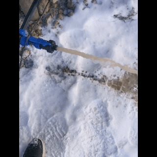 прокачивали скважину