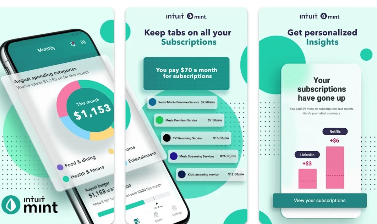 Приложение Mint