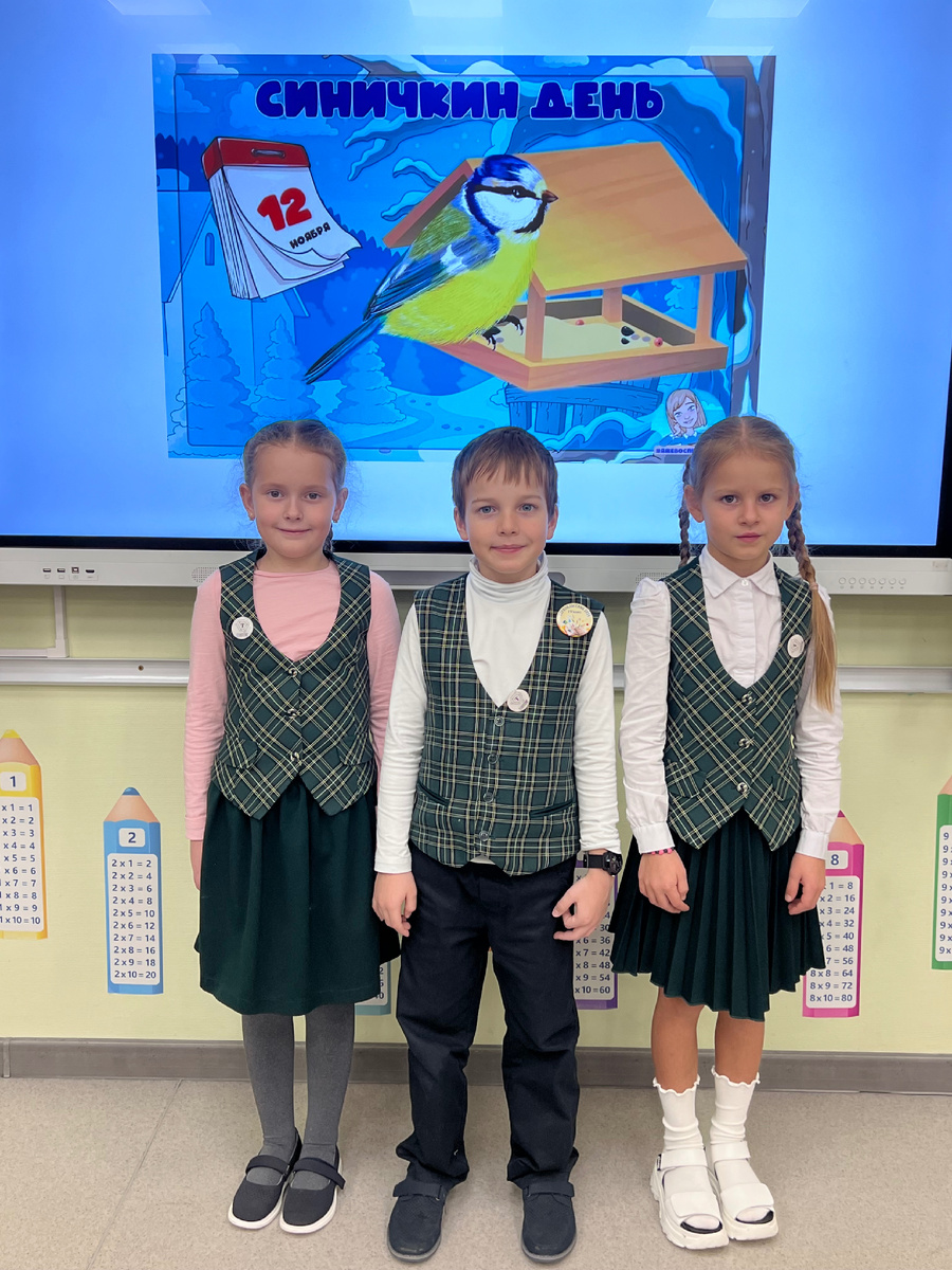 В рамках программы «Орлята России» мы с ребятами провели экологический классный час, на котором узнали историю праздника, слушали стихи про птиц, отгадывали загадки, играли и выполнили аппликацию синички. 